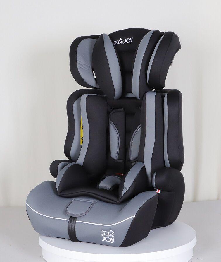Автокрісло універсальне JOY TK-3610 з бустером колір сірий група 1/2/3, вага дитини від 9-36 кг