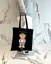 Екошопер BookOpt ВК4057 Teddy Bear (Be Excellent) чорний, фото 6