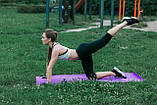 Килимок для йоги та фітнесу Power System PS-4014 PVC Fitness-Yoga Mat Purple (173x61x0.6), фото 9