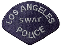 Шеврон Los Angeles Swat Police 6см