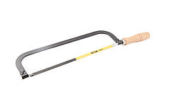 Ножівка для металу MASTERTOOL 300 мм з дерев'яною ручкою полотно 12.5 мм 24TPI 14-2235