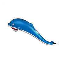 Масажер для тіла, рук та ніг Dolphin Дельфін, Портативний ручний масажер. JD-478 Колір: синій