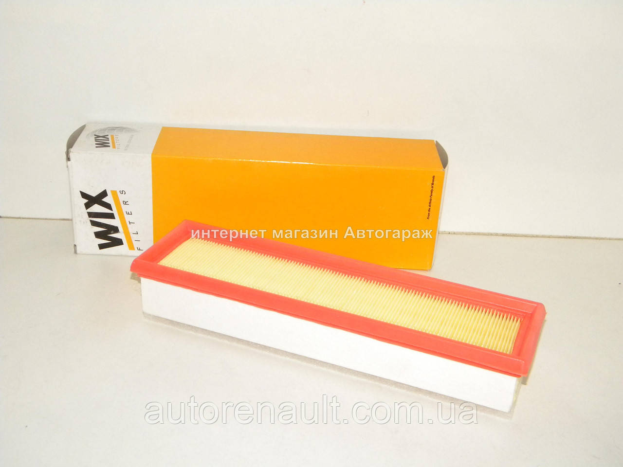 Повітряний фільтр на Рено Логан II + Сандеро II 1.6 i 2012-> WIX Filters FILTERS (Польща) WA9754