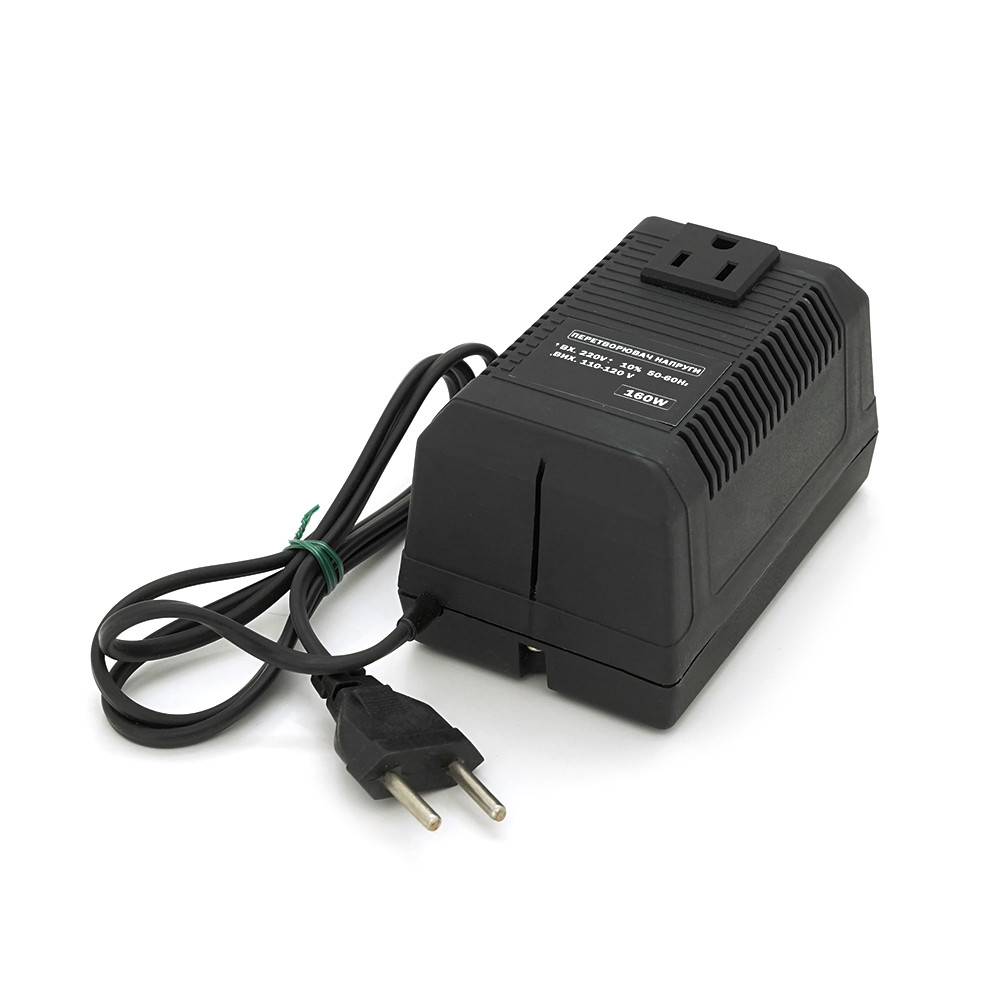 Перетворювач напруги понижуючий MERLION PN-160 Input 220 V/Output 110V, 160W, трансформаторний