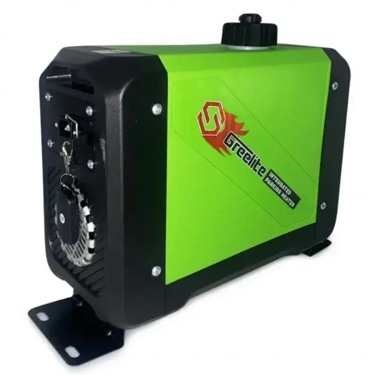 Автономний повітряний обігрівач GreeLite 8404 5kW 12V Зелений Дизельний, фото 1