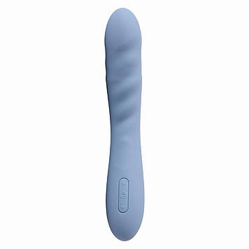 Смарт-вібратор з пульсацією Svakom Ava Neo Cornflower Blue, 15 режимів роботи, водонепроникний Bomba💣