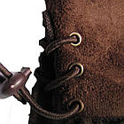 Рукавиці жіночі Рукавиці Мех кролика Коричневі, фото 3