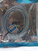 AUX кабель jack 3.5 mm - jack 3.5 mm (Белый, , 2м)