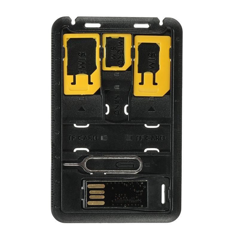 Комплект адаптерів для Sim-карт (Nano, Micro Sim, microSD)