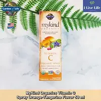 Garden of Life MyKind Organics спрей с органическим витамином C, вкус апельсина и мандарина, 58 мл