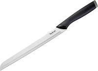 Tefal Нож для хлеба с чехлом Comfort, 20 см, нержавеющая сталь, пластик, черный Hatka - То Что Нужно
