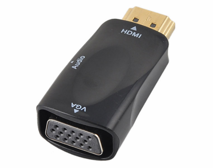 Конвертер перехідник HDMI в VGA+Audio