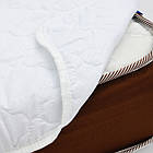 Наматрацник стьобаний 180х190 см з резинкою на кутах мікрофібра, фото 3