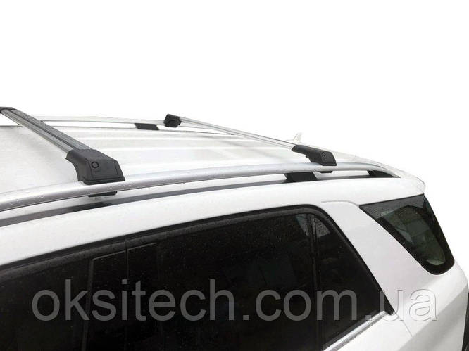 Перемычки на рейлинги без ключа Flybar (2 шт) Серый для ВАЗ 2104 (ID ...