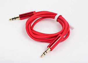 Кабель Ultra 3.5mm St - 3.5mm St (UC73-0100 red), 1.0м, фото 3