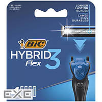 Сменные кассеты Bic Flex 3 Hybrid 4 шт. (3086123480926)