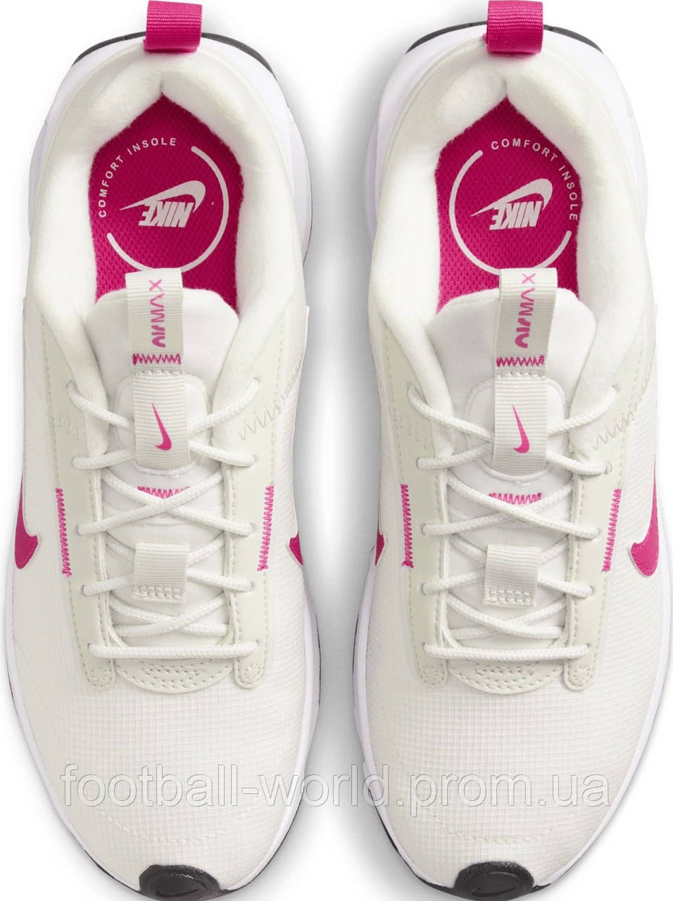Кроссовки женские Nike AIR MAX INTRLK LITE бежево-розово-белые DX3705-101 - фото 3 - id-p2089516710