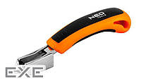 Антистеплер Neo Tools, знімач для всіх скоб, металевий корпус покритий пластмасою (16-040)
