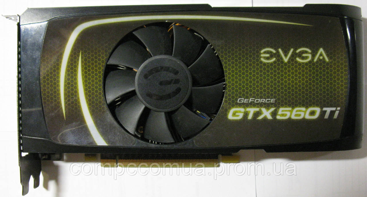 EVGA GTX 560Ti Superclocked 1Gb 256-bit GDDR5 - фото 1 - id-p379433337