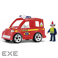 Спецтехніка Multigo CAR WITH FIREMAN Автомобіль пожежника (23218)