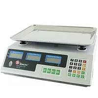 Электронные торговые весы на 50 кг Domotec MS-228 С металлическими кнопками