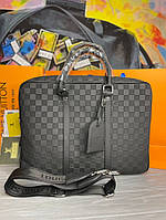 Мужская Портфель Louis Vuitton Sirius Briefcase Damier Infini s059