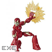 Фигурка для геймеров Hasbro Avengers Bend and flex Айрон Мен 15 см (E7377_E7870)