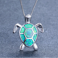 Ожерелье с черепахой Сердце океана