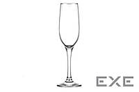 Набір бокалів для шампанського Ardesto Gloria 6 шт, 215 мл, скло (AR2621GC)