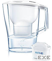 Фільтр-глечик Brita Aluna XL Memo 3.5 л (2.0 л очищеної води), білий (1039269)