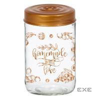 Банка HEREVIN Decorated Jam Jar-Homemade With Love 0.6 л (171441-072)