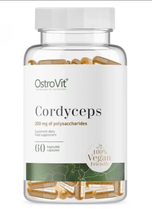 Харчова добавка OstroVit Cordyceps VEGE 60 капсул