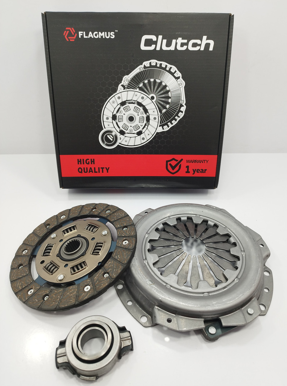 Зчеплення в складі (кошик + віск + витискний) Сенс 1,3, Таврія FLAGMUS, фото 1