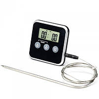 Тор! Цифровой термометр TP-600 для духовки (печи) с выносным датчиком до 250°С