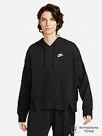 Реглан женский Nike Club Fleece Oversized DV5645-010 (DV5645-010). Женские спортивные регланы, толстовки,