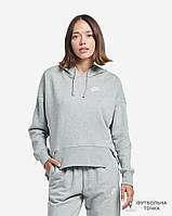 Реглан женский Nike Club Fleece Oversized DV5645-063 (DV5645-063). Женские спортивные регланы, толстовки,
