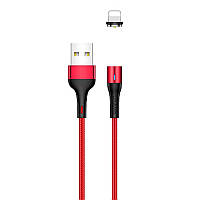 Дата кабель USAMS US-SJ333 U29 Magnetic USB to Lightning (1m) NST