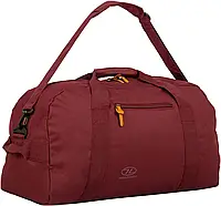 Сумка дорожная Highlander Cargo 45L Port (RUC257-PO) бордовая Усиленные ручки 926948