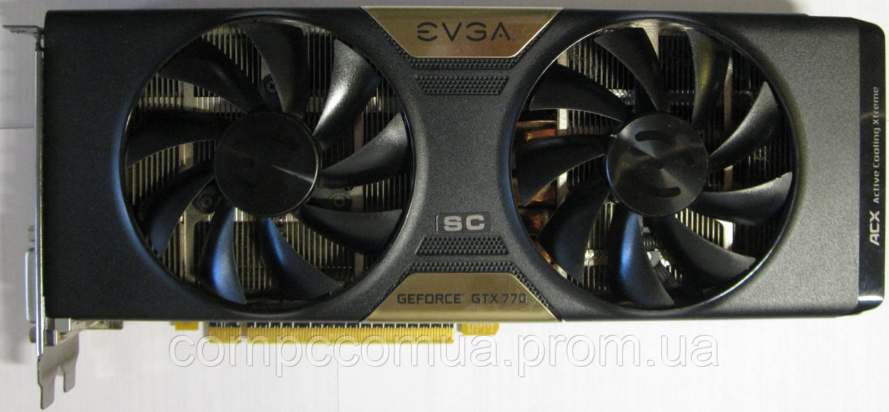 EVGA GTX 770 Superclocked 2Gb 256-bit GDDR5 - фото 1 - id-p379433397