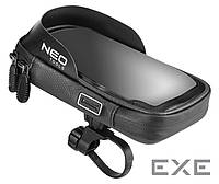 Велосумка на руль Neo Tools з тримачем для смартфона до 6" Black (91-001)