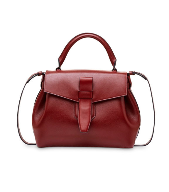 Женская кожаная сумка Lancel Charlie | сезон осень-зима 2016-2017