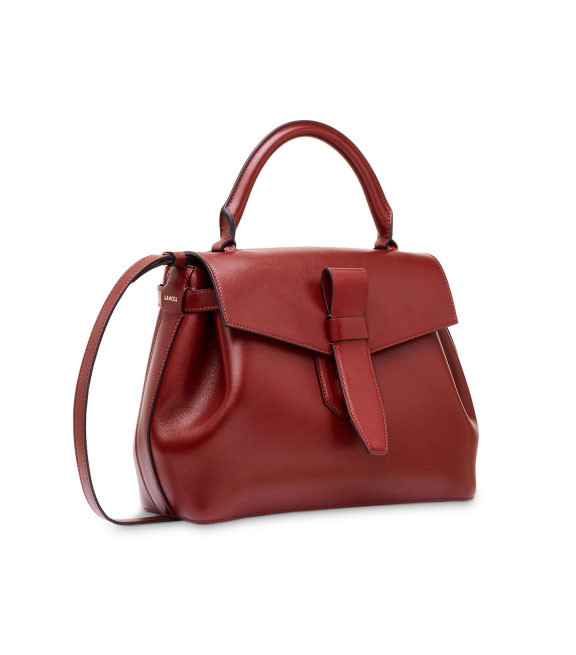 Женская кожаная сумка Lancel Charlie | сезон осень-зима 2016-2017