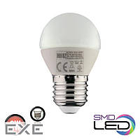 Лампа шаровая ELITE SMD LED 6W 6400K Е27 480Lm 175-250V (YT05010)