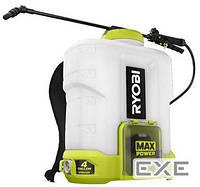 Обприскувач садовий акумуляторний Ryobi RY36BPSA-0, ранцевий, MAX POWER 36В, 15л, витра (5133005775)