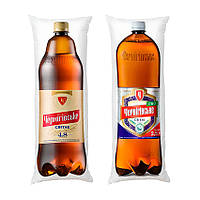 Дакимакура подушка-обнимашка «Пиво Черниговское» габардин 150х50 см