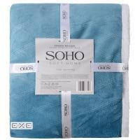 Текстиль для дому SOHO Ковдра флісова 200*220 см Plush hugs Silver blue (1226К)