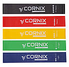 Резинки для фитнеса Cornix Mini Power Band набор 5 шт 1-20 кг XR-0045, фото 5
