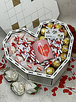 Подарунковий бокс для коханої VICI_BOX - 101 причина "Чому я тебе люблю" - Подарунок для коханої до Дня Святого Валентина