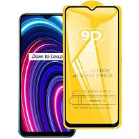 Защитное стекло для Realme C21Y / C25Y / C21 Anomaly 9D Full Glue Tempered Glass Black (Черный)