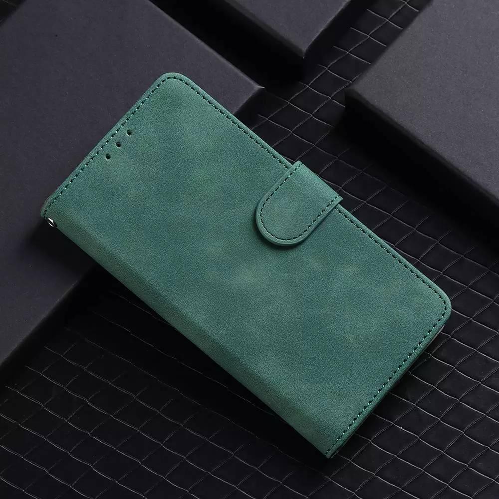 Чохол книжка для Xiaomi Redmi 12 / Poco M6 Pro Anomaly Leather Book Green (Зелений)